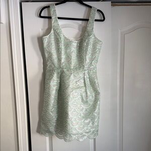 Bebe Elegant and sophisticated Mint Green Sleeveless Dress